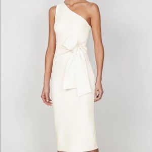 Shona Joy Lucy Dress One Shoulder Midi Dress